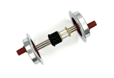 Radsatz rot Lauffläche 25 mm für Spur-G LGB 23132-M017