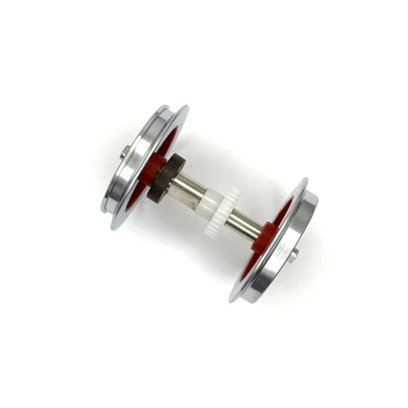 Radsatz mit Zahnrad für Dampflok HF 110 C Nicki und Frank S Spur-G LGB 24268-M034