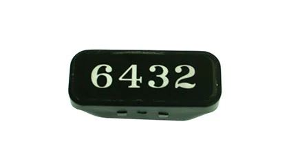 Nummerschild Diesellok SP F7A LGB 24570-E-017