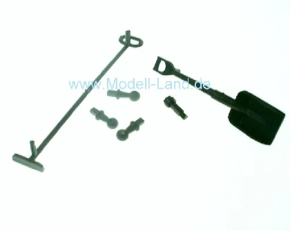 Set Schaufel und Haken Dampflok sächs. IV K LGB 25841-M006