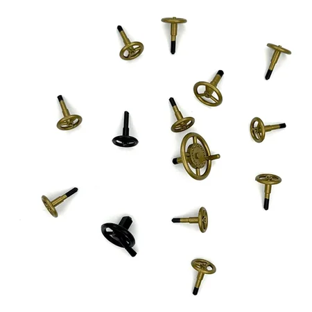 Handräder-Set für Dampflok Brockenlok DRG Fünfkuppler BR 99.22 Spur-G LGB 26816-M017