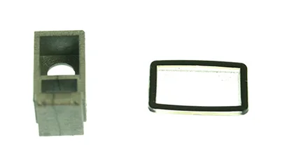 Lampe eckig silber RhB E-Lok Ge 4/4 LGB 28440-M011