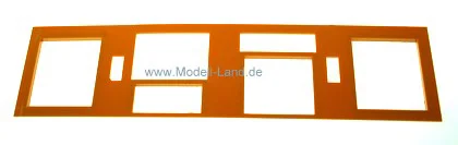 Fensterrahmen hell Personenwagen Einheitswagen LGB 30070-E739