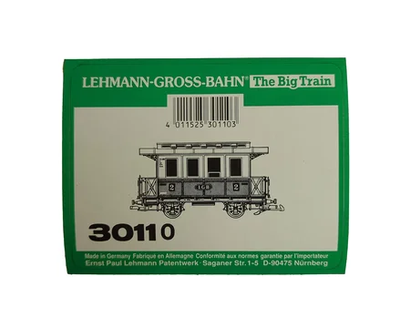Aufkleber Personenwagen LGB 30110