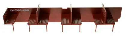 Sitzreihe rot Personenwagen DEV LGB 30200-E010