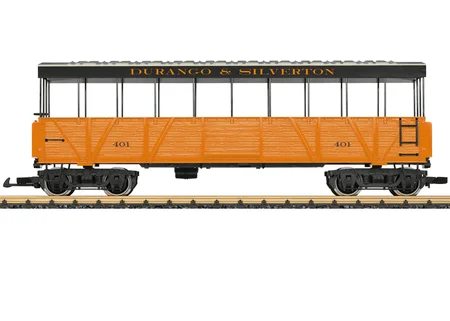 Aussichtswagen 401 Durango und Silverton LGB 30262