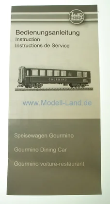 Bedienungsanleitung RHB Speisewagon 30520-E304 LGB