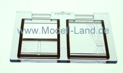 Fenster kl. braun Personenwagen Barmer LGB 30610-E206