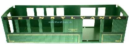 Wagenkasten grün Personen- und Gepäckw. LGB 30810-E222