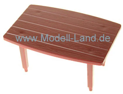Tisch dunkelrot Personenwagen Faß`l LGB 31420-E003