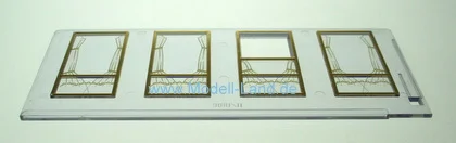 Fenster 4 US Personen-/Gepäckwagen LGB 32810-E009
