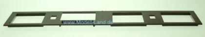 Fensterrahmen dunkelbraun Personenwagen Einheitswagen LGB 35072-