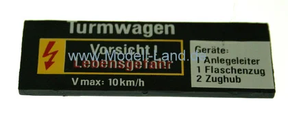 Schild Güterwagen Dienst LGB 35300-E005