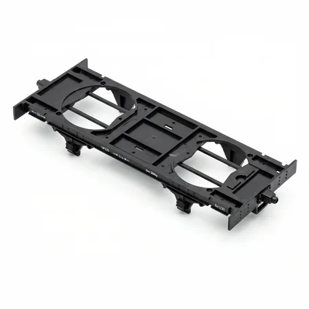 Fahrrahmen neutral Güterwagen Flach LGB 40100-E013