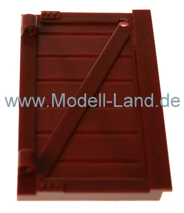 Tür rot Güterwagen Hochbord LGB 40210-E019