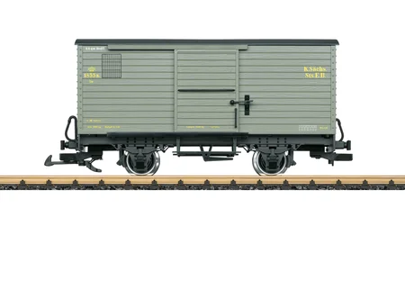Gedeckter Güterwagen K. Sächs. Sts. E.B. LGB 40272