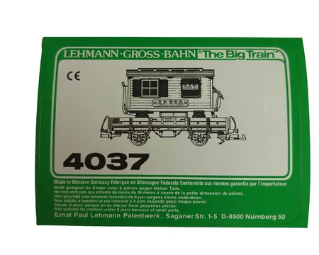 Aufkleber Güterwagen Circus LGB 4037