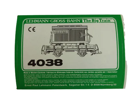 Aufkleber Güterwagen Cirkus LGB 4038