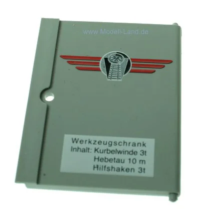Tür grau Güterwagen Kranwagen LGB 40420-E126