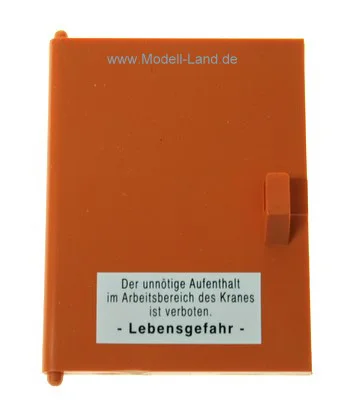 Tür orange Güterwagen Kranwagen LGB 40420-E327