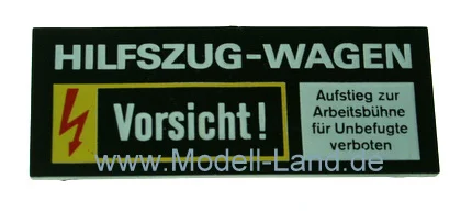 Schild Güterwagen Scheinwerfer LGB 40490-E119