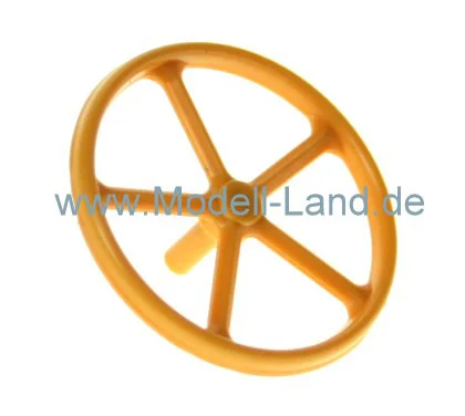 Handrad gelb Güterwagen Gußstahl LGB 40560-E010