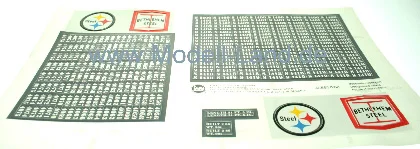 Beschriftungsbogen Güterwagen Gußstahl LGB 40560-E198