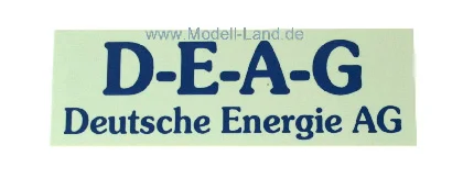 Schild DEAG Güterwagen Trafo LGB 40580-E002