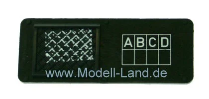 Schrifttafel Güterwagen Trafo LGB 40580-E013
