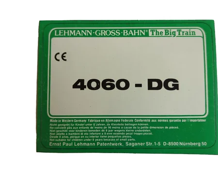 Aufkleber Güterwagen Flachwagen LGB 4060 DG