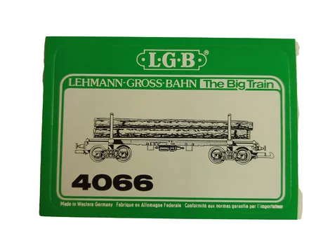 Aufkleber Güterwagen Langholzwagen LGB 4066