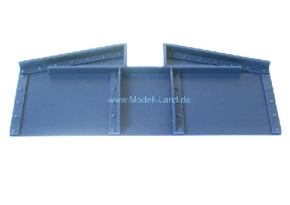 Stirnwand blau Güterwagen US Hopper LGB 40760-E016