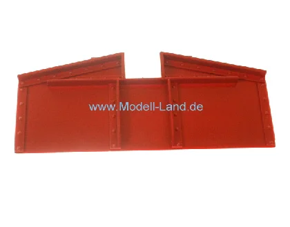 Stirnwand rot Güterwagen US Hopper LGB 40760-E416