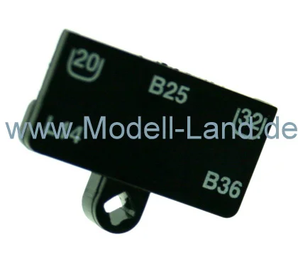 Bedientafel Güterwagen RhB Tank LGB 40830-E027