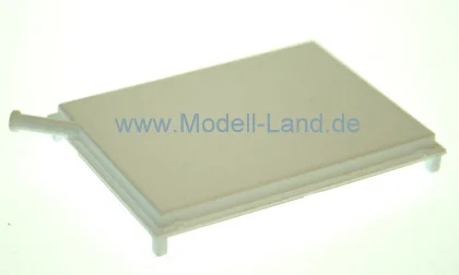 Klappe weiß Güterwagen RhB LGB 40890-E904