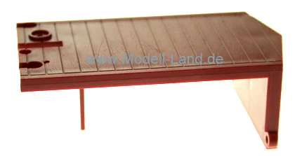 Bremserhaus hinten, Güterwagen Niederbord LGB 41120-E004