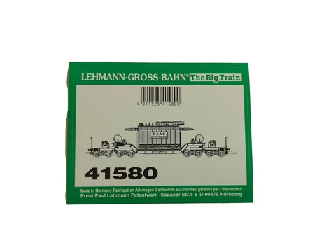 Aufkleber Güterwagen Tiefladewagen mit Trafo D-E-A-G LGB 41580