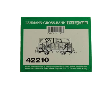 Aufkleber Güterwagen Weihnachten LGB 42210