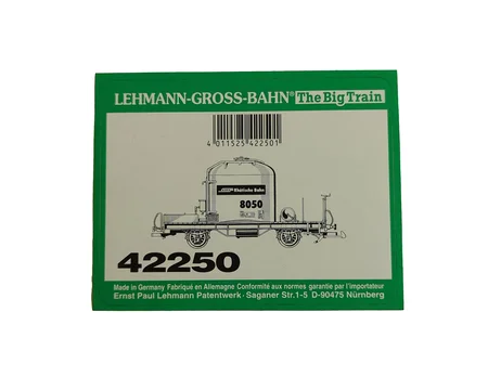 Aufkleber Güterwagen Zementsilowagen RhB LGB 42250