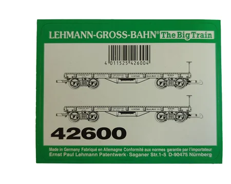 Aufkleber Güterwagen Flachwagen LGB 42600