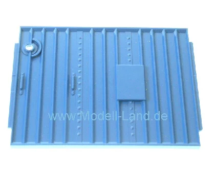Wagentür blau Güterwagen Boxcar LGB 42900-E004