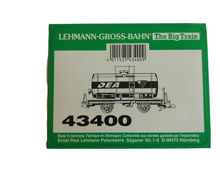 Aufkleber Güterwagen Kesselwagen DEA LGB 43400