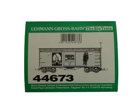 Aufkleber Güterwagen Sitting Bull LGB 44673