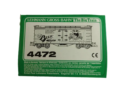 Aufkleber Güterwagen Bier Kühlwagen LGB 4472