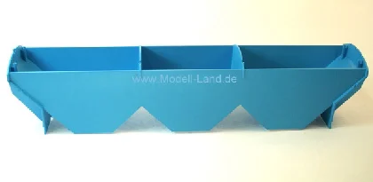 Wagenkasten hellbl. Güterwagen US Hopper LGB 44820-E008