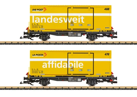 Post Containerwagen-Set RhB LGB 45886