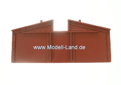 Stirnwand rot Güterwagen US Hopper LGB 48760-E016