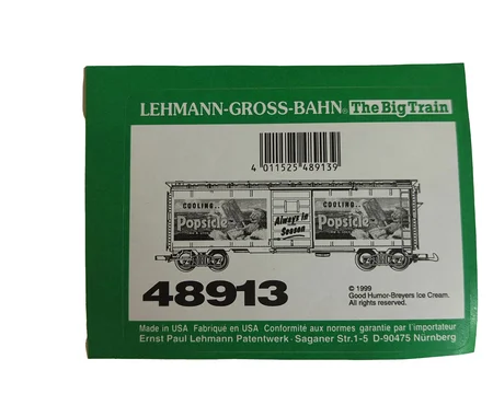 Aufkleber Güterwagen Cooling Popsicle LGB 48913