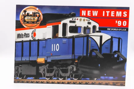 LGB Prospekt Neuheiten 1990 Spur G