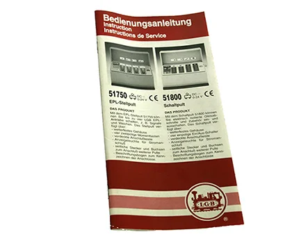 Bedienungsanleitung Stellpult/Schaltpult LGB 50750-E199